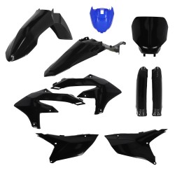 Kit complet plastice Yamaha 23-27 Acerbis Negru/Albastru