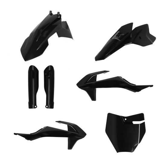 Kit complet plastice Acerbis Negru