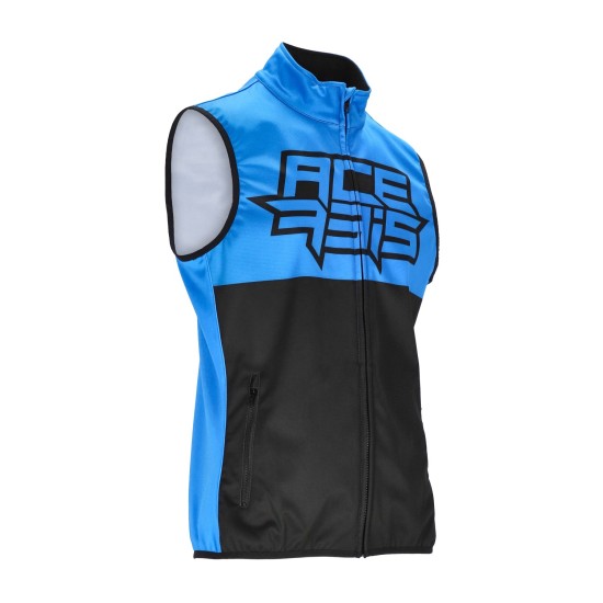 Vesta softshell MX Linear Acerbis Negru/Albastru Vesta softshell MX Linear Acerbis Negru/Albastru