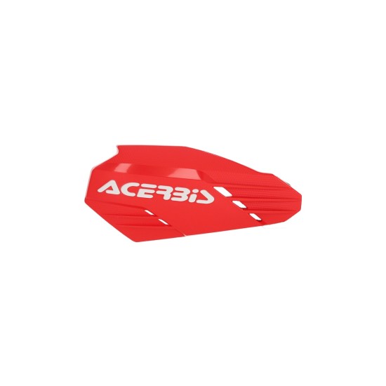 Plastice de schimb handguard Linear Acerbis Rosu/Alb Plastice de schimb handguard Linear Acerbis Rosu/Alb