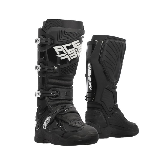 Cizme Whoops Acerbis Negru/Alb Cizme Whoops Acerbis Negru/Alb