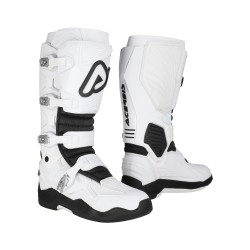 Cizme Whoops Acerbis Alb/Negru