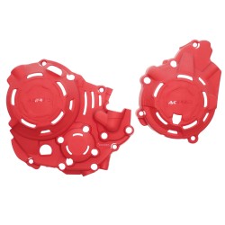 Protectii capace motor X-Power Honda 21-26 Acerbis Rosu Protectii capace motor X-Power Honda 21-26 Acerbis Rosu