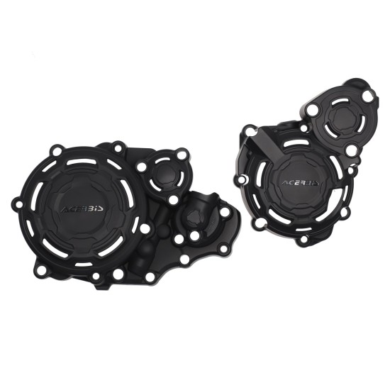 Protectii capace motor X-Power Suzuki Acerbis Negru