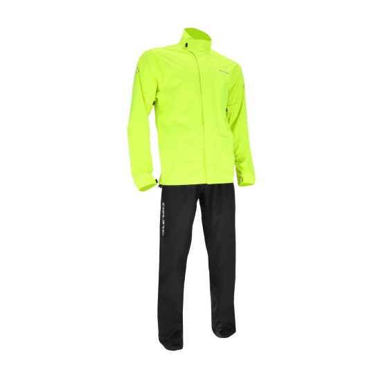 Costum ploaie Line Thunder Acerbis Negru/Galben Costum ploaie Line Thunder Acerbis Negru/Galben