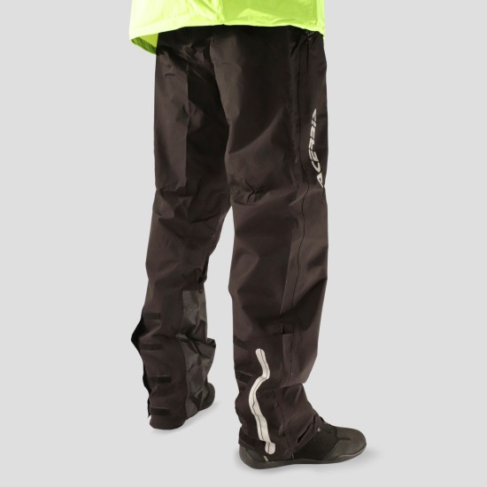 Costum ploaie Line Thunder Acerbis Negru/Galben Costum ploaie Line Thunder Acerbis Negru/Galben