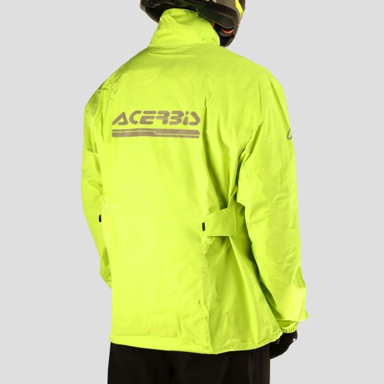 Costum ploaie Line Thunder Acerbis Negru/Galben Costum ploaie Line Thunder Acerbis Negru/Galben