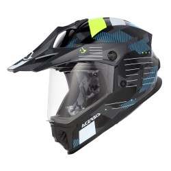 Casca copii Rider Acerbis Negru/Galben Fluo