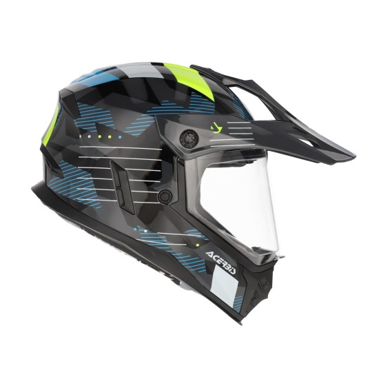 Casca copii Rider Acerbis Negru/Galben Fluo Casca copii Rider Acerbis Negru/Galben Fluo