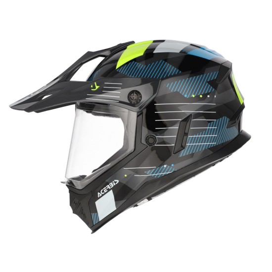 Casca copii Rider Acerbis Negru/Galben Fluo Casca copii Rider Acerbis Negru/Galben Fluo