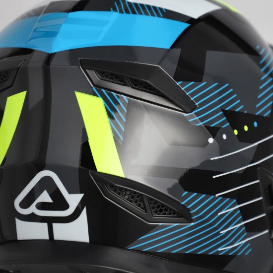 Casca copii Rider Acerbis Negru/Galben Fluo Casca copii Rider Acerbis Negru/Galben Fluo