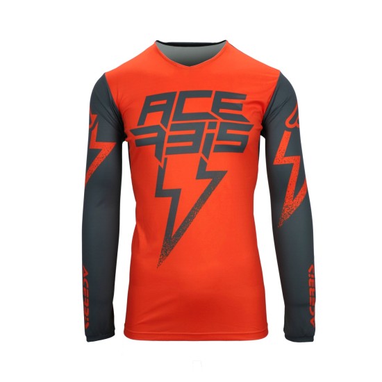 Tricou X-Flex Blizzard Acerbis Portocaliu/Gri