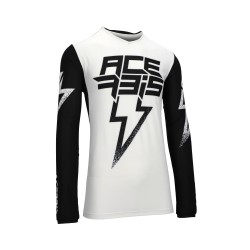 Tricou X-Flex Blizzard Acerbis Alb/Negru