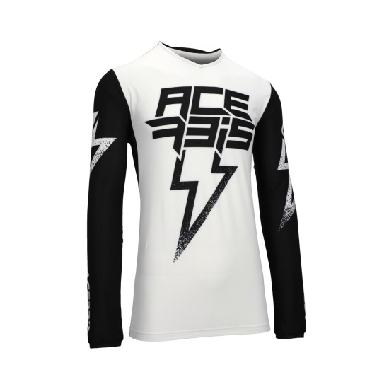 Tricou X-Flex Blizzard Acerbis Alb/Negru