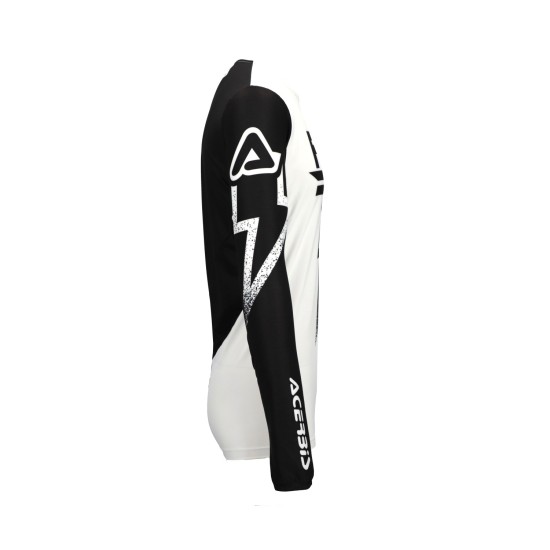 Tricou X-Flex Blizzard Acerbis Alb/Negru