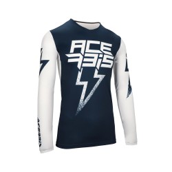 Tricou X-Flex Blizzard Acerbis Albastru/Alb