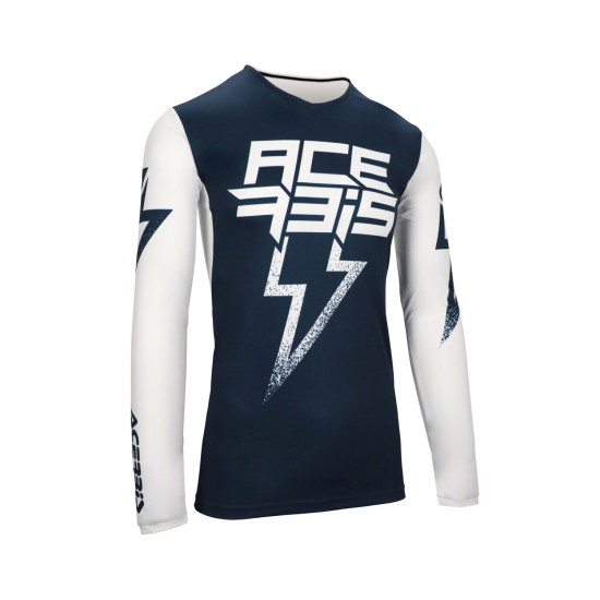 Tricou X-Flex Blizzard Acerbis Albastru/Alb