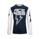 Tricou X-Flex Blizzard Acerbis Albastru/Alb