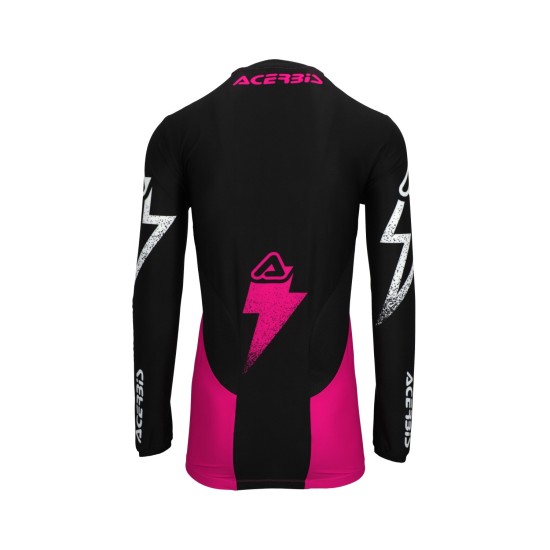 Tricou X-Flex Blizzard Acerbis Negru/Roz