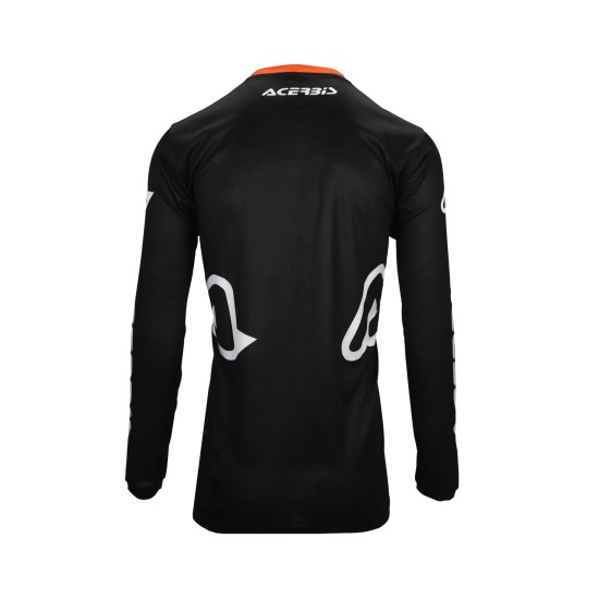 Tricou MX J-Track Inc Acerbis Portocaliu/Negru