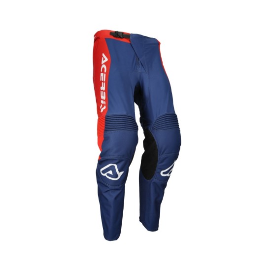 Pantaloni MX Track Inc Acerbis Rosu/Albastru Pantaloni MX Track Inc Acerbis Rosu/Albastru