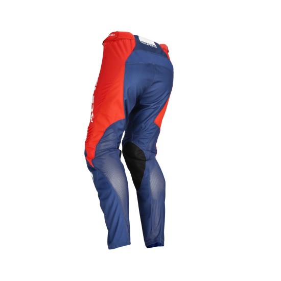 Pantaloni MX Track Inc Acerbis Rosu/Albastru Pantaloni MX Track Inc Acerbis Rosu/Albastru