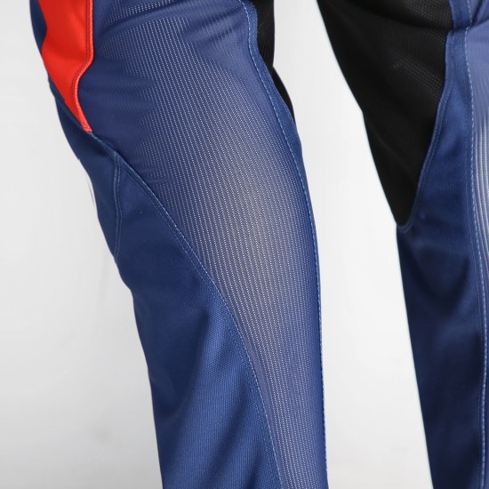 Pantaloni MX Track Inc Acerbis Rosu/Albastru Pantaloni MX Track Inc Acerbis Rosu/Albastru