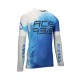 Tricou J-Windy Vented Watermark Acerbis Albastru/Alb