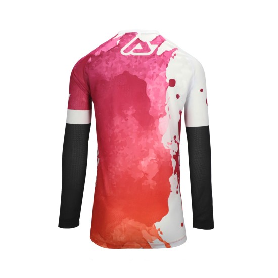 Tricou J-Windy Vented Watermark Acerbis Mov/Alb