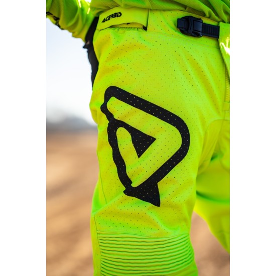 Pantaloni K-Windy Vented Limelight Acerbis Verde/Negru