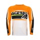 Tricou MX Linear Lugo Acerbis Portocaliu/Alb Tricou MX Linear Lugo Acerbis Portocaliu/Alb
