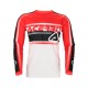 Tricou MX Linear Lugo Acerbis Alb/Rosu Tricou MX Linear Lugo Acerbis Alb/Rosu
