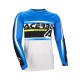 Tricou MX Linear Lugo Acerbis Albastru/Alb
