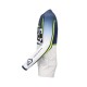 Tricou MX Linear Lugo Acerbis Albastru/Galben