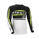 Tricou MX Linear Lugo Acerbis Negru/Alb