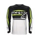 Tricou MX Linear Lugo Acerbis Negru/Alb