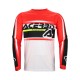 Tricou MX Linear Lugo Acerbis Rosu/Alb Tricou MX Linear Lugo Acerbis Rosu/Alb
