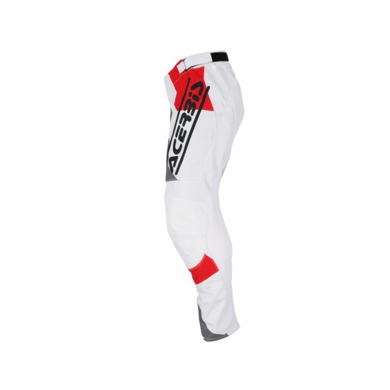 Pantaloni MX Linear Sumbawa Acerbis Alb/Gri Pantaloni MX Linear Sumbawa Acerbis Alb/Gri