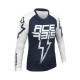 Tricou copii J-Kid Blizzard Acerbis Albastru/Alb