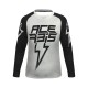 Tricou copii J-Kid Blizzard Acerbis Gri/Negru