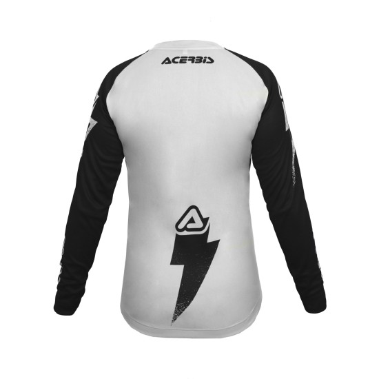 Tricou copii J-Kid Blizzard Acerbis Gri/Negru