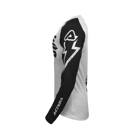 Tricou copii J-Kid Blizzard Acerbis Gri/Negru