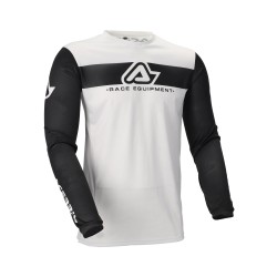 Tricou MX J-Track Inc 2.0 Acerbis Alb