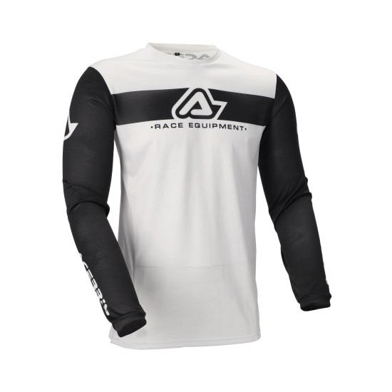 Tricou MX J-Track Inc 2.0 Acerbis Alb