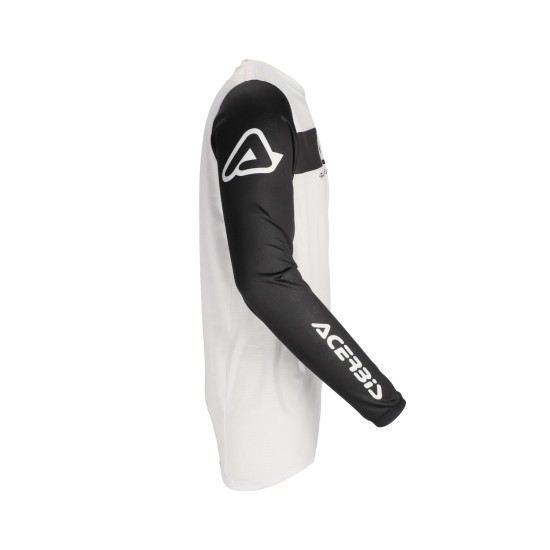 Tricou MX J-Track Inc 2.0 Acerbis Alb