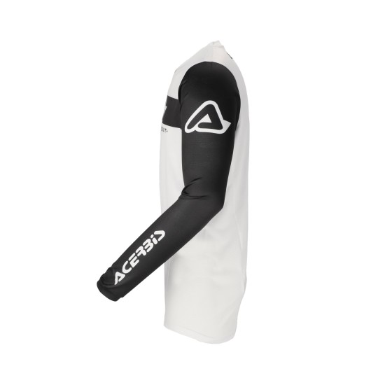 Tricou MX J-Track Inc 2.0 Acerbis Alb