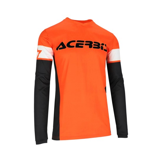 Tricou MX J-Track Inc 2.0 Acerbis Portocaliu/Negru