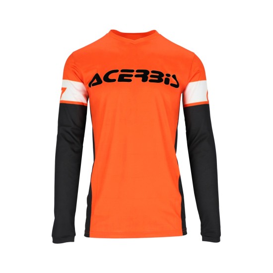 Tricou MX J-Track Inc 2.0 Acerbis Portocaliu/Negru