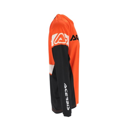 Tricou MX J-Track Inc 2.0 Acerbis Portocaliu/Negru