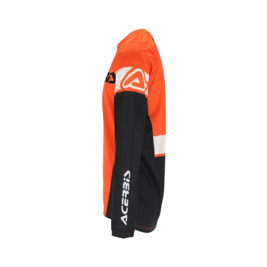 Tricou MX J-Track Inc 2.0 Acerbis Portocaliu/Negru